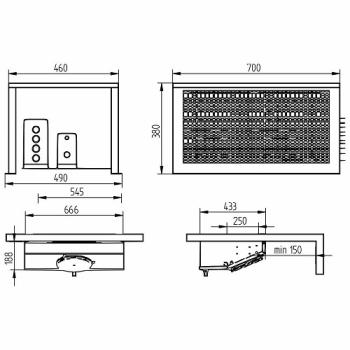 HN170M-1R (25) Bi-Block Tiefkühl-Split-Aggregat